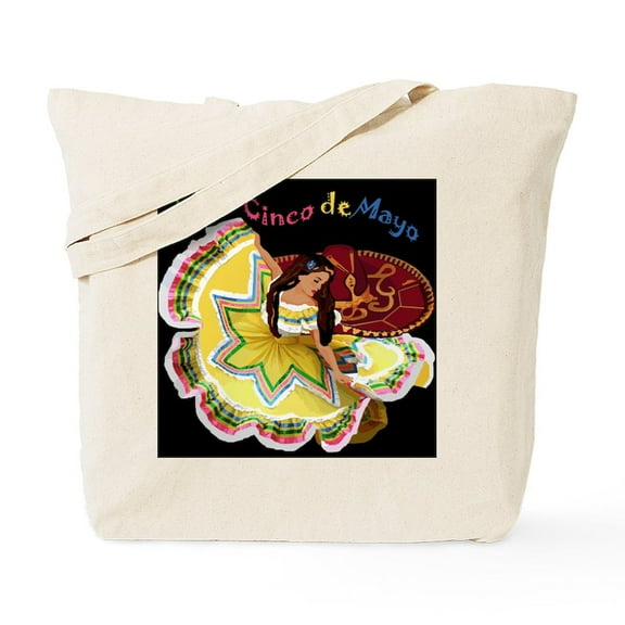 CafePress - Feliz Cinco De Mayo Tote Bag - Unisex Canvas Tote Bag, Beige, 1-Piece