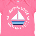 thumbnail image 4 of Inktastic My Grandpa Loves Me Grandson Sailboat Boys Baby Bodysuit, 4 of 5