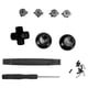 thumbnail image 1 of Kit de reemplazo de botones Dpad Vevor Para controlador PS5 Aleación de aluminio Negro, 1 of 5