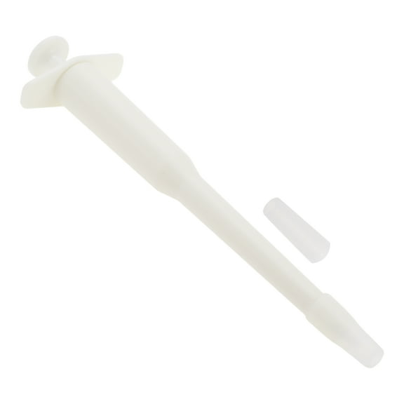 Unique Bargains Cat Pill Shooter Pet Piller Gun with Two Silicone Tips Pill Popper for Cats Medication Feeder White