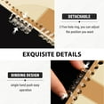 thumbnail image 3 of FORMRS 1-Subject Spiral Notebook 8" x 5" College Ruled 60 Refillable Sheet A5 Hard Cover, 2 Pack, Beige Geometric Pattern, 3 of 7