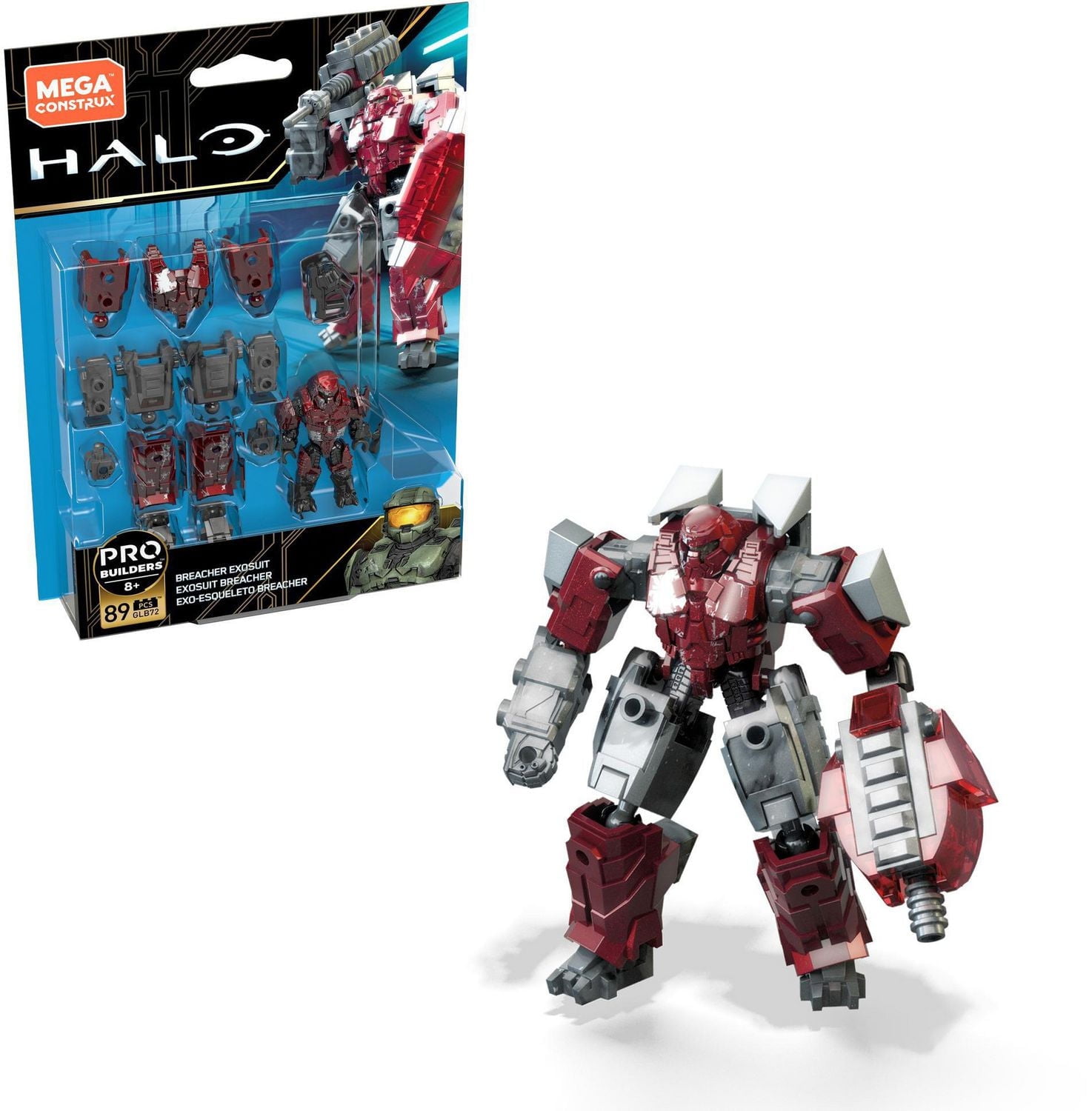 Mega Construx Halo Breacher Exosuit Construction Set - 89 Pieces