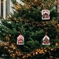 thumbnail image 3 of Christmas Decorations For Tree Christmas Small House Creative New Bread Earth House Christmas Decoration, 3 of 7
