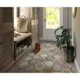 thumbnail image 2 of Apollo Tile  20 pack 9.5-in W x 9.5-in L Hexagonal Matte Porcelain Wall and Floor Tile (12.535 Sq ft/case), 2 of 2