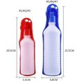 thumbnail image 4 of Botella de agua Yjmei de 250 ml/500 ml con dispensador de agua portátil, botella de agua de plástico para viaje para perro, cachorro, gato (rosa, 250 ml), 4 of 5
