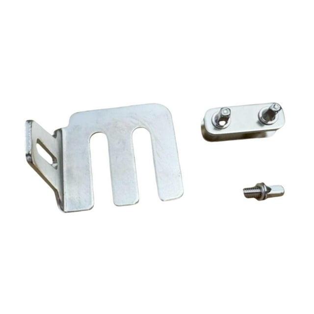 Milaget Tambour Double Batteur Raccords de Connexion Fournitures de Fixation Composant de Pédale de Percussion Professionnel en Acier Inoxydable Antirouille