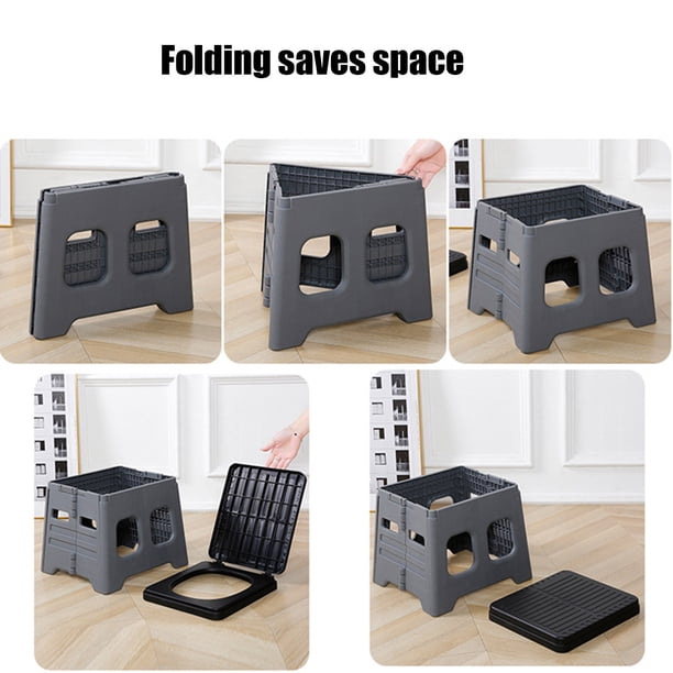 Toilettes de camping pliables avec sac de toilette, toilette mobile avec couvercle, toilette de camping portable avec 10 sacs poubelles, pot pliable pour camping, randonnée, pêche et festivals