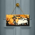 thumbnail image 2 of Trick or Treat Poodle Needs Candy Happy Halloween Night Landscape Wood Sign Poodles Dog Lover Gifts Idea Hanging Wall Home Decor - 02020, 2 of 5