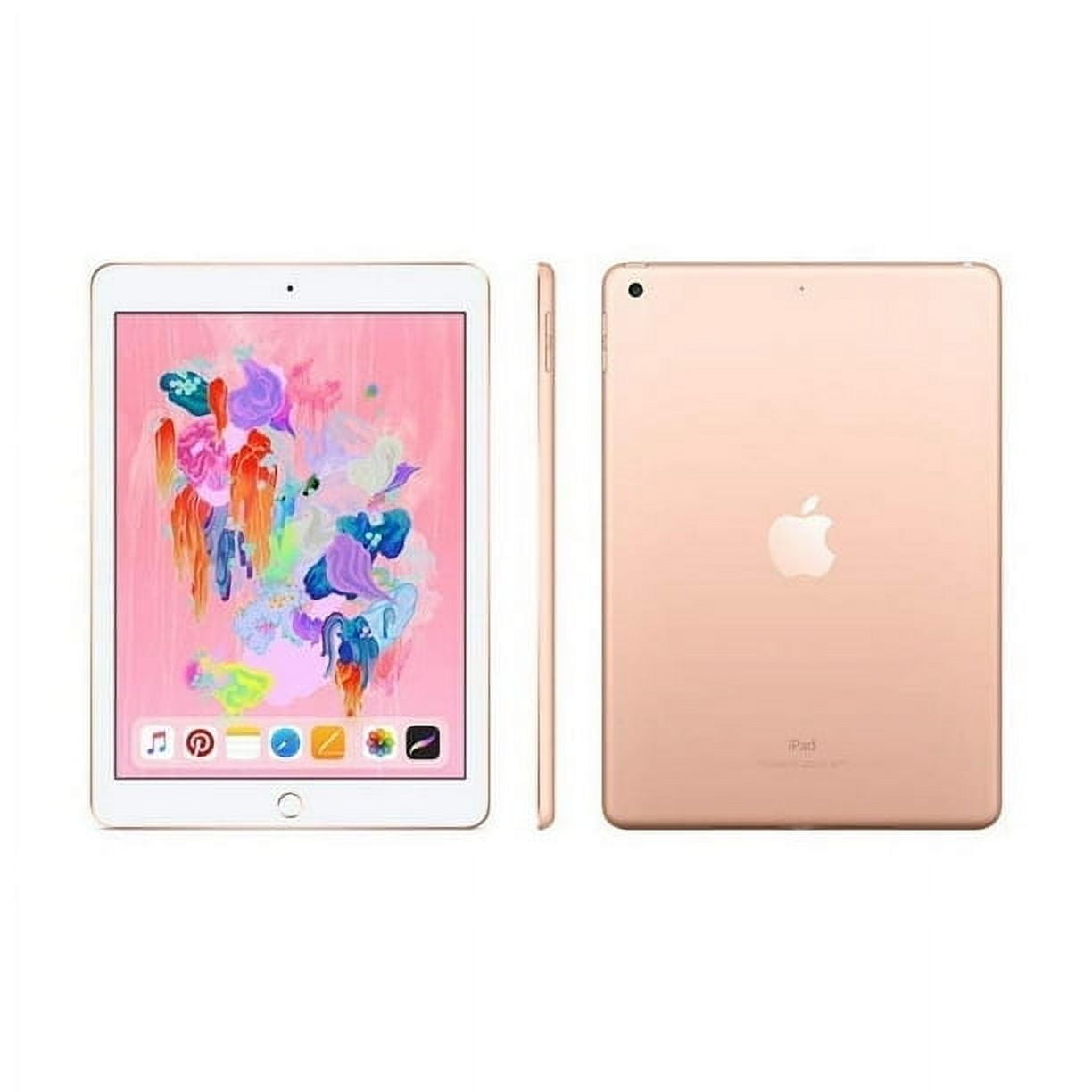 Apple iPad 6th Generation (A1893) – 128GB – Gold – Wi-Fi