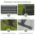 Chiccushion Privacy Screen Freestanding Outdoor, 72