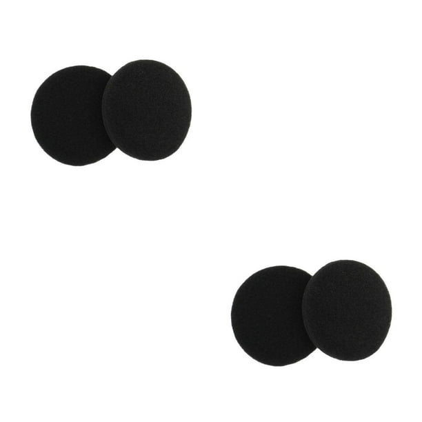 Matsuzay 2 almohadillas para los oídos para auriculares, almohadillas redondas con cancelación de ruido para jugadores, almohadillas para 55 mm 2Conjunto