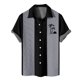 thumbnail image 1 of Men's Hawaiian Printed Button Short Sleeve Shirts Men's Casual Fashion Short Sleeve ShirtsXL, 1 of 4
