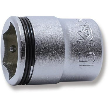 Koken 3/8(9.5mm)SQ. Nut Grip Socket 15mm 3450M-15