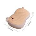 thumbnail image 3 of Cervical Neck Pillow Ice Silk Pillow Belly Pillow For Office Nap Travel And Sofa Ergonomic Breathable Washable Cover Portable Desk Sleeping Pillow Firm Pillows, 3 of 6