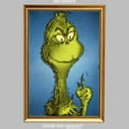 thumbnail image 2 of Girl's Dr. Seuss Framed Grinch Painting  Graphic T-Shirt, 2 of 5