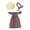 Multicolor, variant on Momihoom 18-Inch Doll Clothes Christmas Style 40Cm Simulation Doll Dress Accessories Q18-523C
