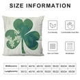 thumbnail image 5 of HENGT St Patricks Day Pillow Covers Truck March Blue Clover Pillow Lucky Charms Arrow Decorative Cushion Cases Saint Patty’s Day Cushion Covers for Farmhouse Home Sofa Couch Outdoor, 5 of 5