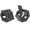 Black, variant on Clout Fitness Olympic Barbell Clamps Hex