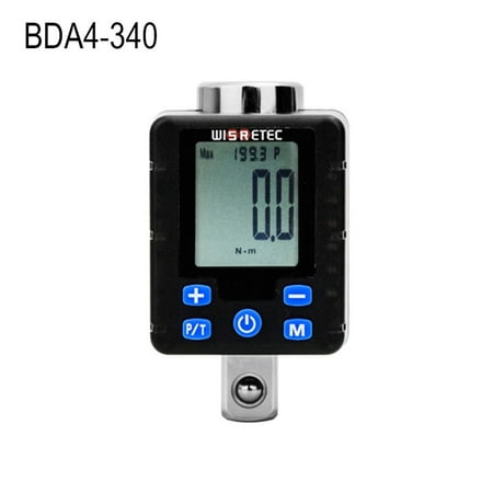 

High Precision Adapter Inspection Repair Tools LCD display 0.3-340 Nm Electronic Torque Wrench Digital Torque Wrench Torque Meter BDA4-340