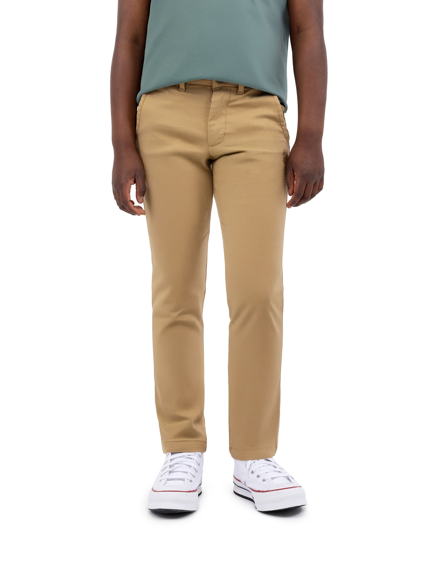 U.S. Polo Assn. Boys Play-Formance Pant with Stretch, Sizes 4-18