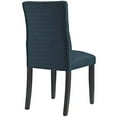 thumbnail image 5 of Modway Duchess 21.5" Button Tufted Polyester Fabric Dining Chair in Azure Blue, 5 of 6