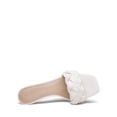 thumbnail image 4 of DREAM PAIRS Sandalias de Tacón Bajo Blancas de PU Talla 6, 4 of 4