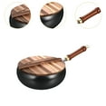 thumbnail image 6 of deevoka Nonstick Wok Hand Hammered Cookware Frying Wok Pan for Restaurant Hotel Home, 6 of 9