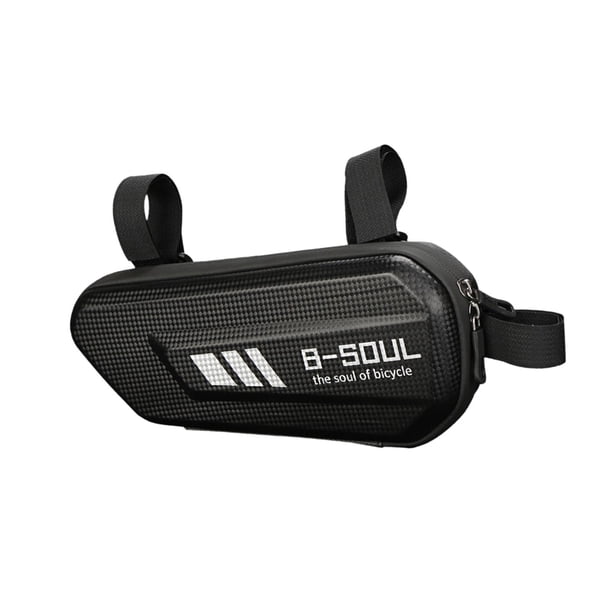 Bolsa de almacenamiento para cuadro de bicicleta, bolsa para bicicleta, portátil, impermeable, para accesorios de ciclismo, para tubo delantero de