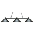 thumbnail image 2 of Z-Lite Park Brushed Nickel Brushed Nickel Traditional; Classical; Billiard Island Billiard w/ 3 Light 100W - 314BN-SGM, 2 of 2