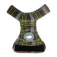 thumbnail image 6 of Barkertime Gray Plaid Neon Stripes Washable Dog Diaper - Made in USA, 6 of 8