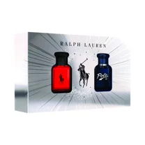 World of Polo by Ralph Lauren 2 PC Travel Set: 15 ml Red Polo Eau de Toilette   15 ml Polo 67 Eau de Toilette