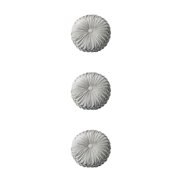 kurtrusly Versatile And Comfortable Seat Cushion For Relaxation Simple Decorative Cushion Skin Friendly light grey 38CM 3Set