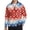 American Flag, variant on Pine Tree Mountain Waterfall Print 1/4 Zip Golf Shirts Pullover for Men, Long Sleeve Outdoor Running Jackets Lightweight Quick Dry Sweatshirts Basic Gym Workout Jogging Exercise Tops, 2XL