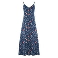 thumbnail image 4 of LYXSSBYX Maxi Dresses for Women Summer Dresses For Women Print Sleeveless Round Neck Dress Casual Dresses, 4 of 5