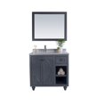 thumbnail image 2 of Odyssey - 36 - Maple Grey Cabinet + White Stripes Counter, 2 of 8