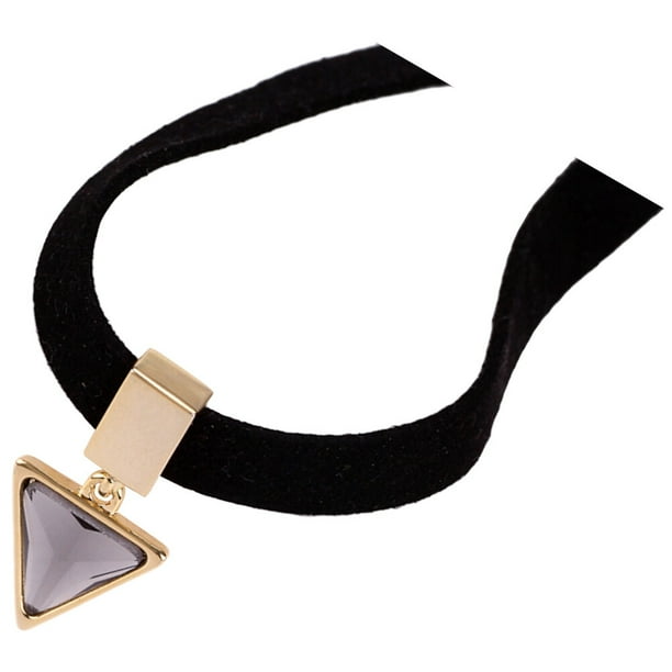 unbranded Collar Choker Negro Para Mujer De Estilo Gótico Y Cómodo Para Fiestas Y Salidas