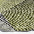 thumbnail image 4 of Safavieh Hollywood Celandine Abstract Area Rug, Gray/Green, 6'7" x 6'7" Round, 4 of 12