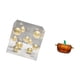 thumbnail image 5 of Caja cuadrada de acrílico,Adorno de bola cuadrada con cubierta acrílica para decoración del hogar,Plato de dulces,Dulcero de cristal con tapa,tarro de caramelos decorativo,para mesa de, 5 of 8