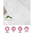 thumbnail image 6 of St. Patrick's Day Kitchen Dish Towels for Drying Dishes Set of 2, Spring Shamrock Leaf Gold Love Lucky Green Waffle Weave Microfiber Hand Tea Bathroom Towels Quick Dry & Absorbent Towel 12x12, 6 of 7