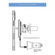 thumbnail image 5 of para cargador de montaje en automóvil [sin carga por calor], soporte para automóvil para carga rápida inalámbrica, soporte para teléfono para cargador, soporte para teléfono para automóvil,, 5 of 5