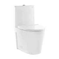 Swiss Madison Sm-1T254 St. Tropez 0.8-1.28 Gpf One-Piece Elongated Dual Flush Toilet And