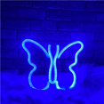 thumbnail image 3 of Kearding Lámpara de modelado LED con luz de neón de mariposa, lámpara decorativa alimentada por o alimentada por USB para el hogar, Iluminación navideña, 3 of 6