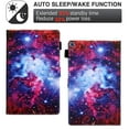 thumbnail image 4 of Dteck Case for Amazon Fire HD 10 10.1-inch 2019/2017 Model Magnetic Patterned PU Leather Card Holder Wallet Shell Kickstand Case Smart Cover with Auto Wake/Sleep,Starry sky, 4 of 5