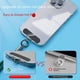 thumbnail image 4 of Almohadilla de acero inoxidable para teléfono, pieza de conexión para teléfono, parche de cuerda para colgar el teléfono, clip de metal antipérdida, 4 of 6