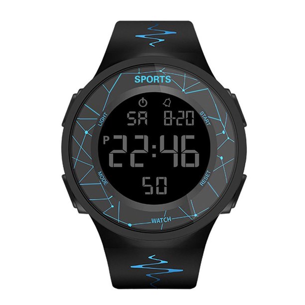 Reloj electrónico luminoso resistente al agua, moderno, sencillo, para hombres, mujeres, estudiantes de secundaria, adolescentes y niños, reloj electrónico multideportivo