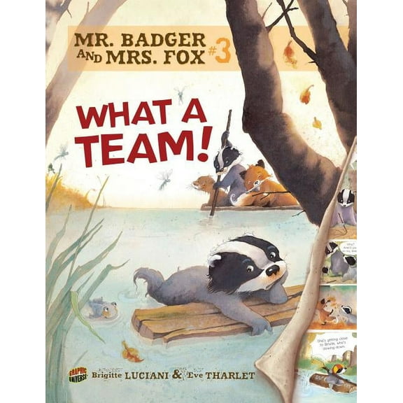Mr. Badger and Mrs. Fox: What a Team!: Book 3 (Paperback)