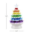 thumbnail image 4 of Mr. Christmas 7 in. Nostalgic Ceramic Tree - Rainbow, 4 of 4