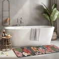 thumbnail image 2 of Pioneer Flower Floral Print Pattern Kitchen Rug Mat,Kitchen Runner Rugs Non Skid Washable,Decorative Kitchen Floor Mats for Kitchen,Sink,Laundry,17"x47.2", 2 of 7