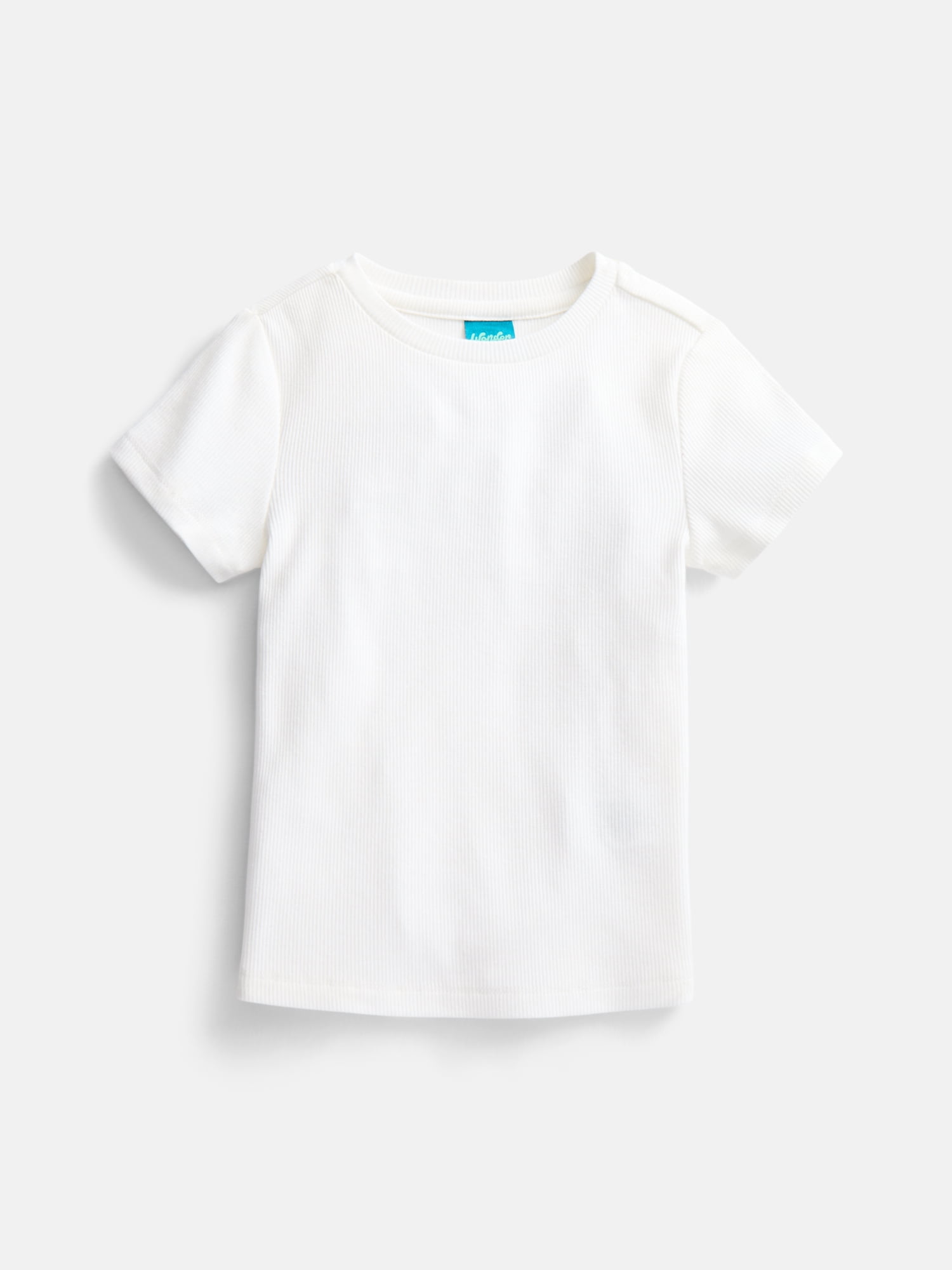 Wonder Nation Girls Layered Top with Short Sleeves, Sizes 4-18 & Plus