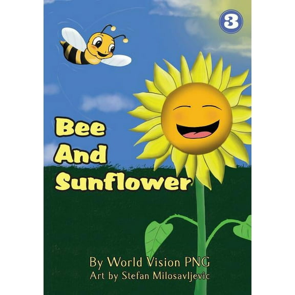 Bee And Sunflower, (Paperback)